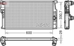 DENSO Radiator, racire motor DENSO DRM05015