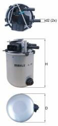 MAHLE filtru combustibil MAHLE KL 909 - centralcar