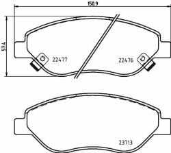 BREMBO BRE-P23178