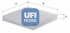 UFI Filtru, aer habitaclu UFI 53.501. 00