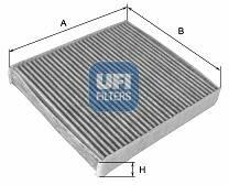 UFI Filtru, aer habitaclu UFI 54.135. 00