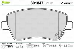 VALEO set placute frana, frana disc VALEO 301847