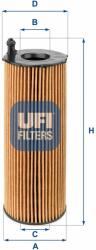 UFI Filtru ulei UFI 25.105. 00 - centralcar