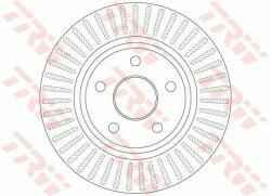 TRW Disc frana TRW DF6251 - centralcar