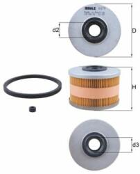 MAHLE Filtr Paliwa Dacia Renault - centralcar - 36,93 RON