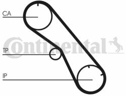 Continental Ctam Curea de distributie CONTINENTAL CTAM CT860 - centralcar
