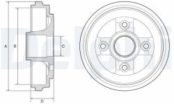 DELPHI Beben Hamulcowy - centralcar - 118,67 RON