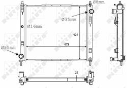 NRF Radiator, racire motor NRF 58231 - centralcar