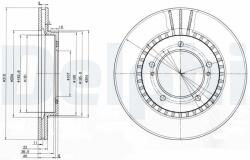 DELPHI Tarcza Ham. Przod - centralcar - 152,44 RON