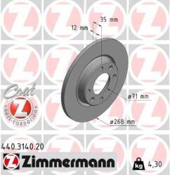 ZIMMERMANN Disc frana ZIMMERMANN 440.3140. 20 - centralcar