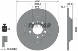 TEXTAR Disc frana TEXTAR 92129603 - centralcar