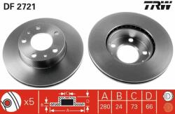 TRW Disc frana TRW DF2721 - centralcar