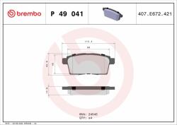 BREMBO BRE-P49041