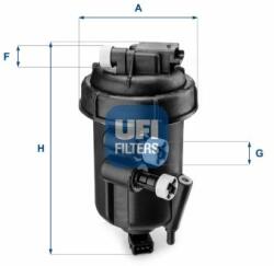 UFI filtru combustibil UFI 55.108. 00