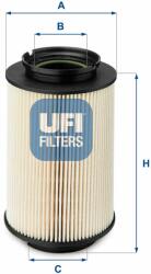 UFI filtru combustibil UFI 26.014. 00