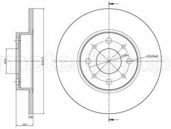 METELLI Disc frana METELLI 23-0987C