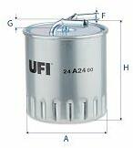 UFI filtru combustibil UFI 24. A24.00