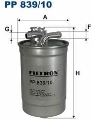 FILTRON filtru combustibil FILTRON PP 839/10 - centralcar