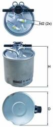 MAHLE filtru combustibil MAHLE KL 440/40 - centralcar