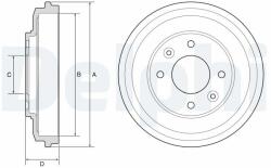 DELPHI Beben Hamulcowy - centralcar - 145,60 RON