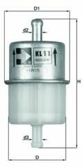 MAHLE filtru combustibil MAHLE KL 11 OF