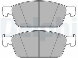 DELPHI set placute frana, frana disc DELPHI LP3666 - centralcar