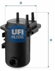 UFI filtru combustibil UFI 24.098. 00