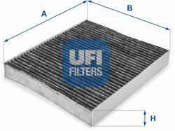 UFI Filtru, aer habitaclu UFI 54.114. 00 - centralcar