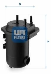 UFI filtru combustibil UFI 24.051. 00