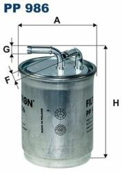 FILTRON filtru combustibil FILTRON PP 986 - centralcar