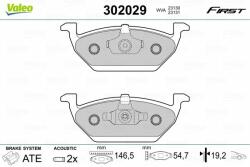 VALEO set placute frana, frana disc VALEO 302029 - centralcar