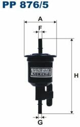 FILTRON filtru combustibil FILTRON PP 876/5 - centralcar