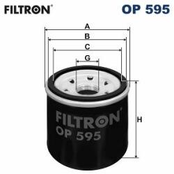 FILTRON Filtru ulei FILTRON OP 595 - centralcar