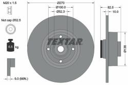 TEXTAR Disc frana TEXTAR 92154503 - centralcar
