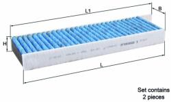 MAHLE Filtr Kabiny Z Weglem Aktywnym Caremetix - centralcar - 130,20 RON