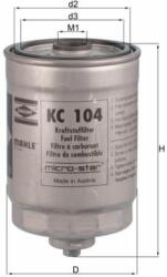 KNECHT filtru combustibil KNECHT KC 104