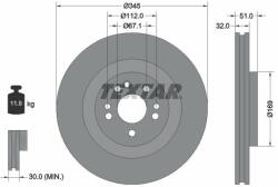 TEXTAR Disc frana TEXTAR 92103205 - centralcar