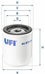UFI filtru combustibil UFI 24.370. 00