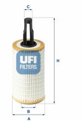 UFI Filtru ulei UFI 25.172. 00
