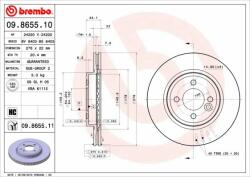 BREMBO Bre-09.8655. 11