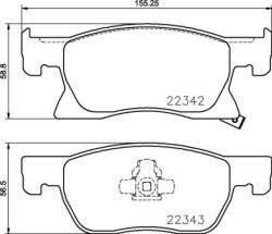 BREMBO BRE-P59092