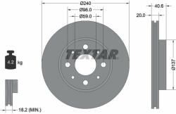 TEXTAR Disc frana TEXTAR 92118003 - centralcar