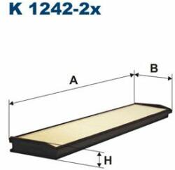 FILTRON Filtru, aer habitaclu FILTRON K 1242-2x - centralcar