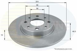 COMLINE Disc frana COMLINE ADC1835