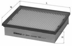 MAHLE Filtr Powietrza Renault - centralcar - 108,02 RON