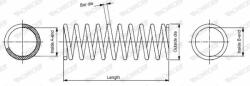 MONROE Arc spiral MONROE SP3690 - centralcar