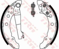 TRW Set saboti frana TRW GS8166 - centralcar