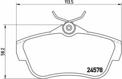 BREMBO BRE-P61095