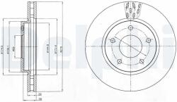 DELPHI Tarcza Ham. Przod - centralcar - 154,57 RON