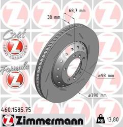 ZIMMERMANN Zim-460.1585. 75
